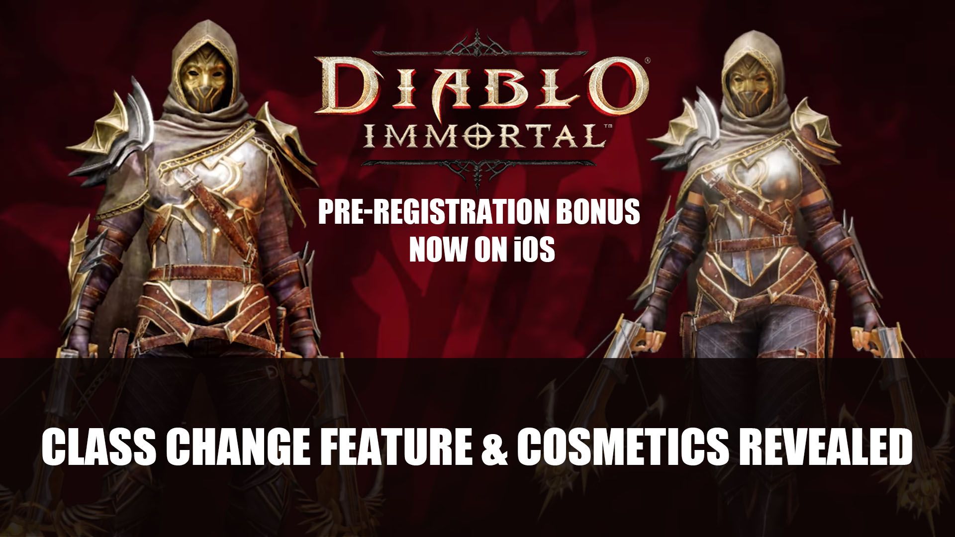 Diablo Immortal Class Change Feature Cosmetics Revealed