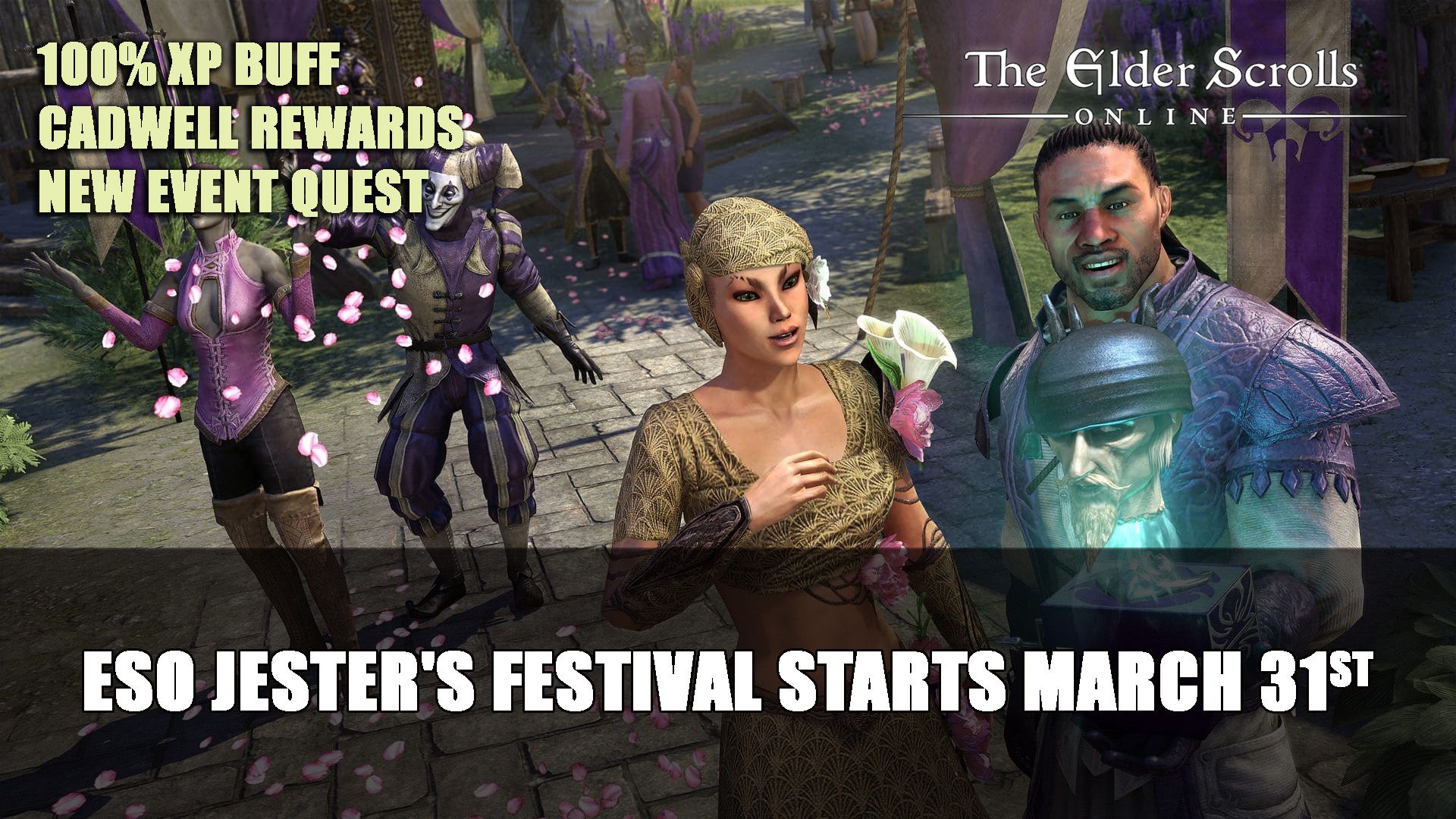 Elder Scrolls Online Jesters Festival Starts March 31st 2022