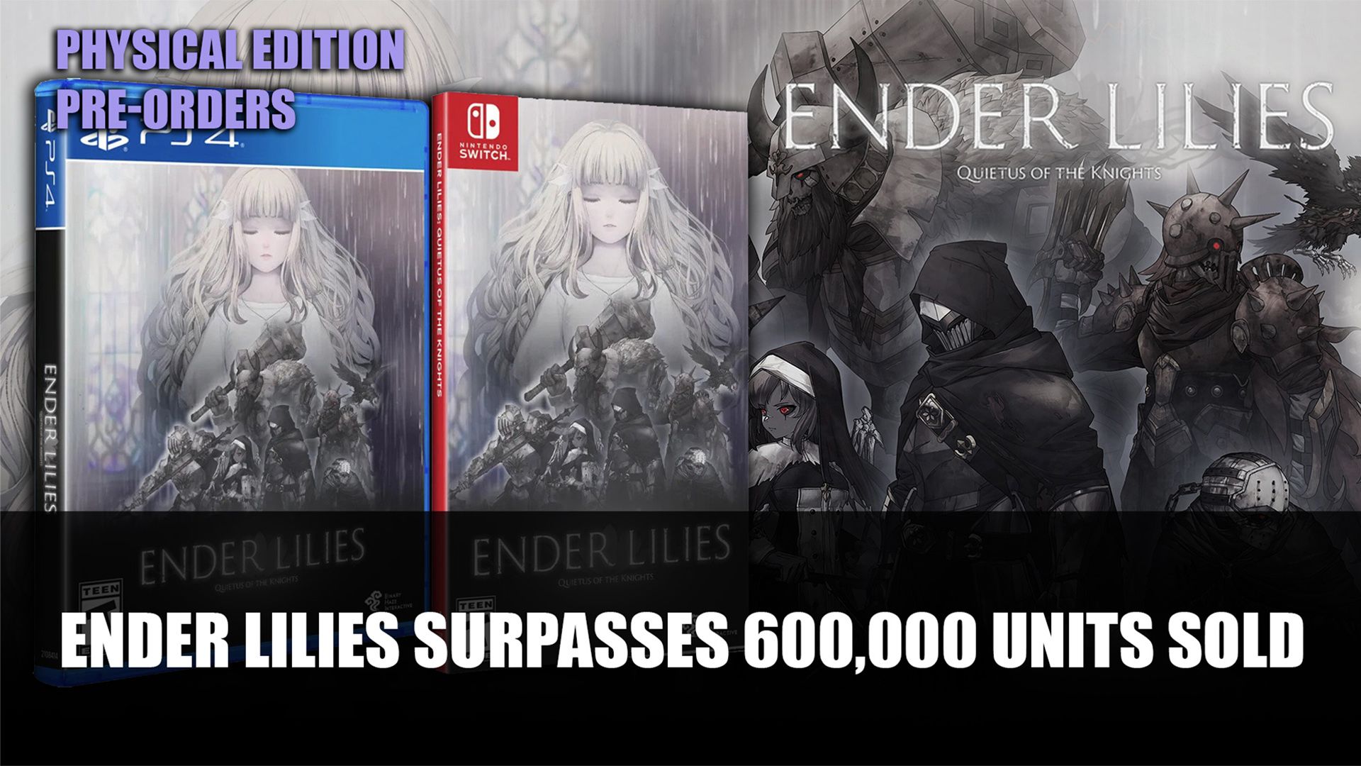 Ender Lilies Surpasses 600,000 Units Sold