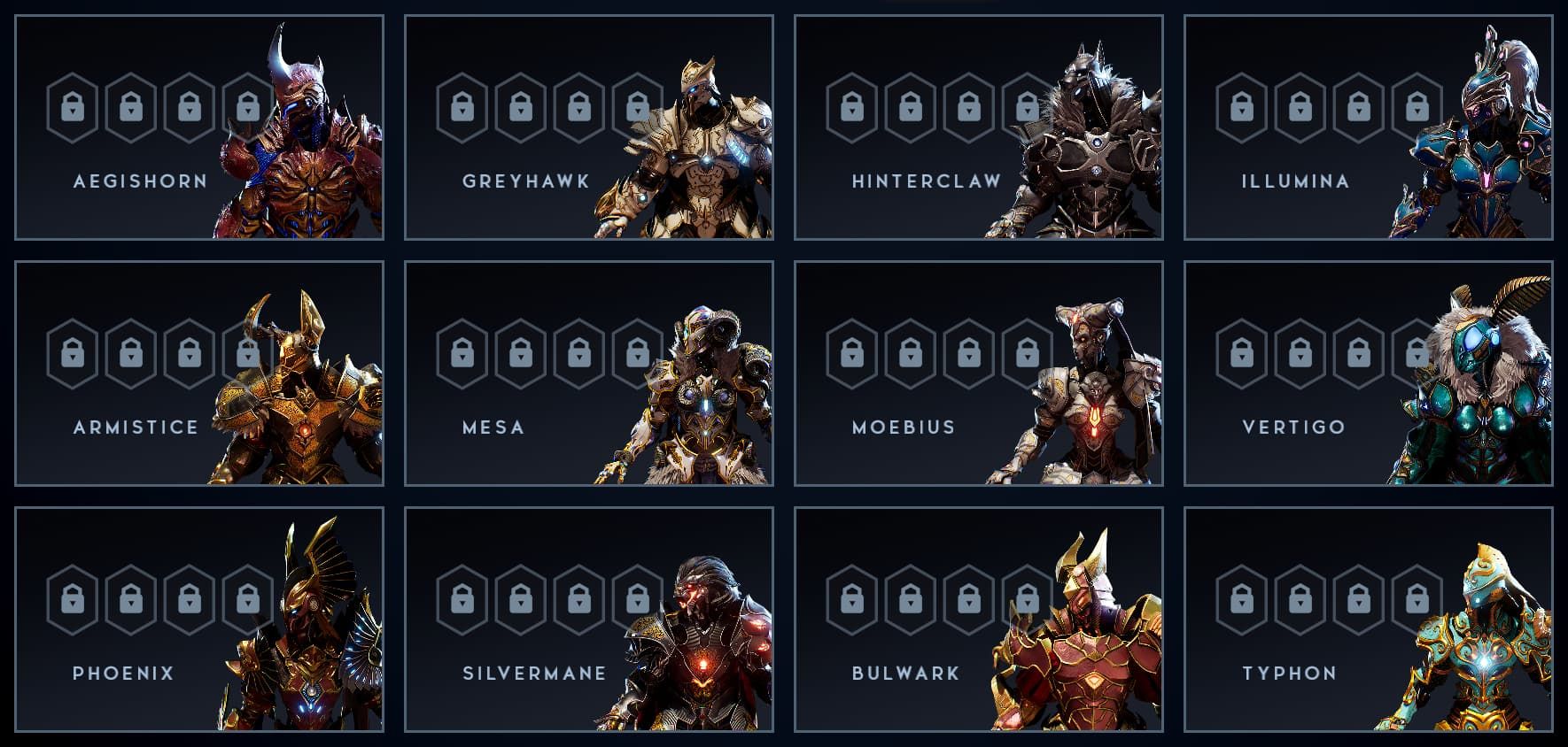 New Valorplate Shards