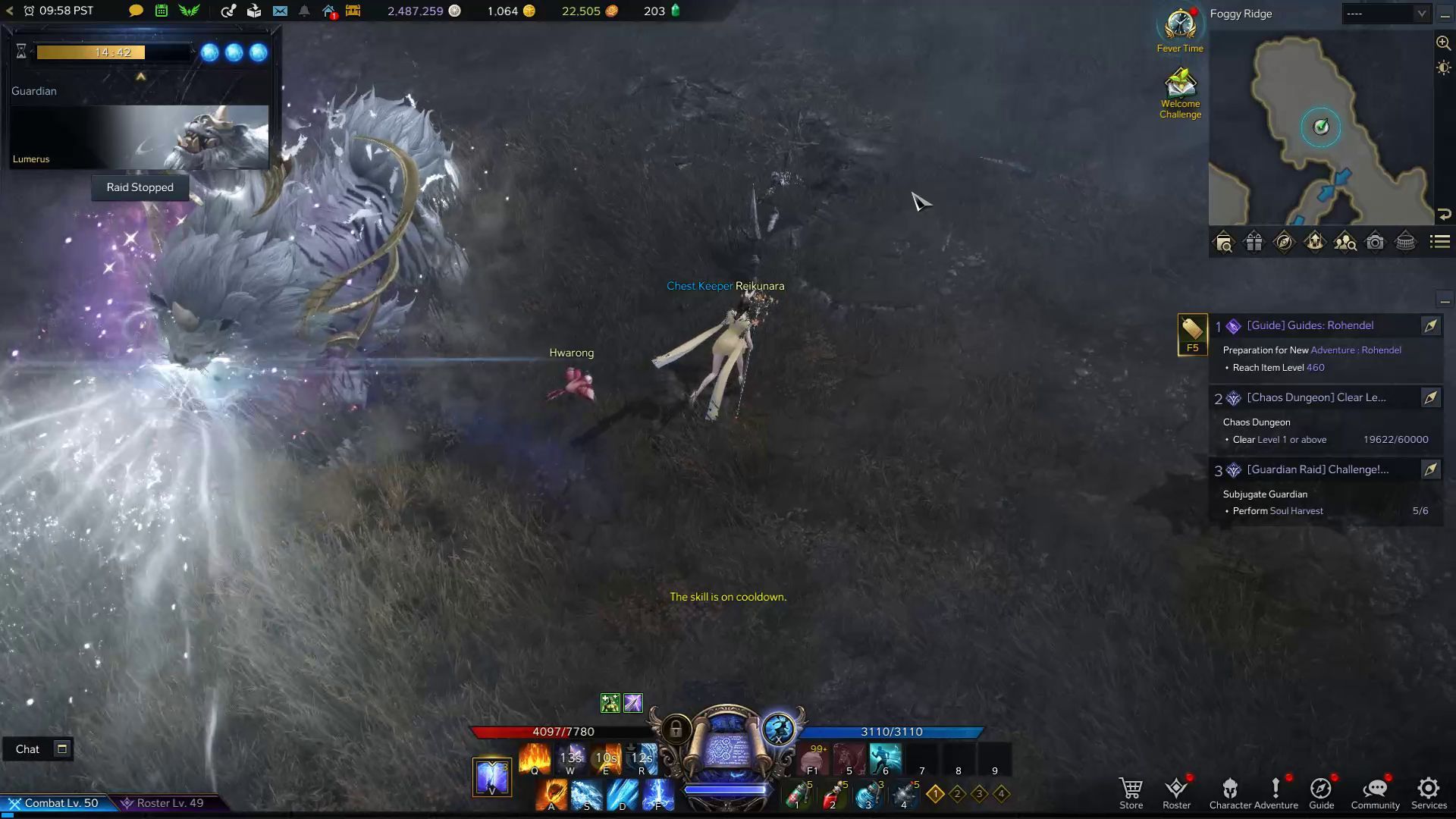Icy Breath Skill