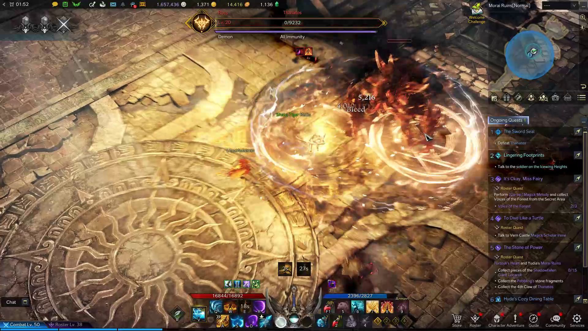Lost Ark Skill Points Guide in Morai Ruins Dungeon