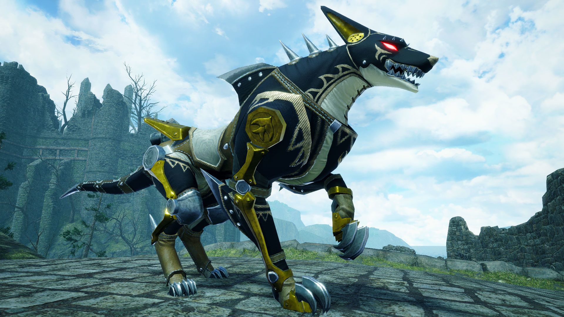 Monster Hunter Rise Sunbreak Deluxe C Hound Palamute Layered Armor Set