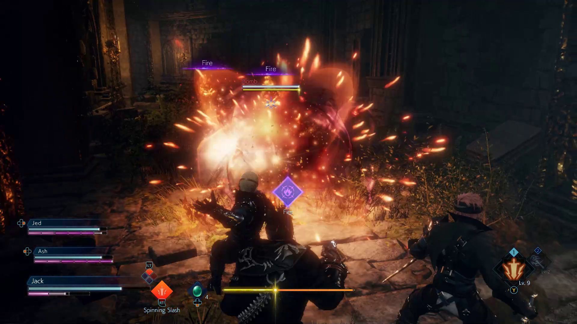 Stranger of Paradise Beginner Guide Fire Instant Ability from Soul Shield
