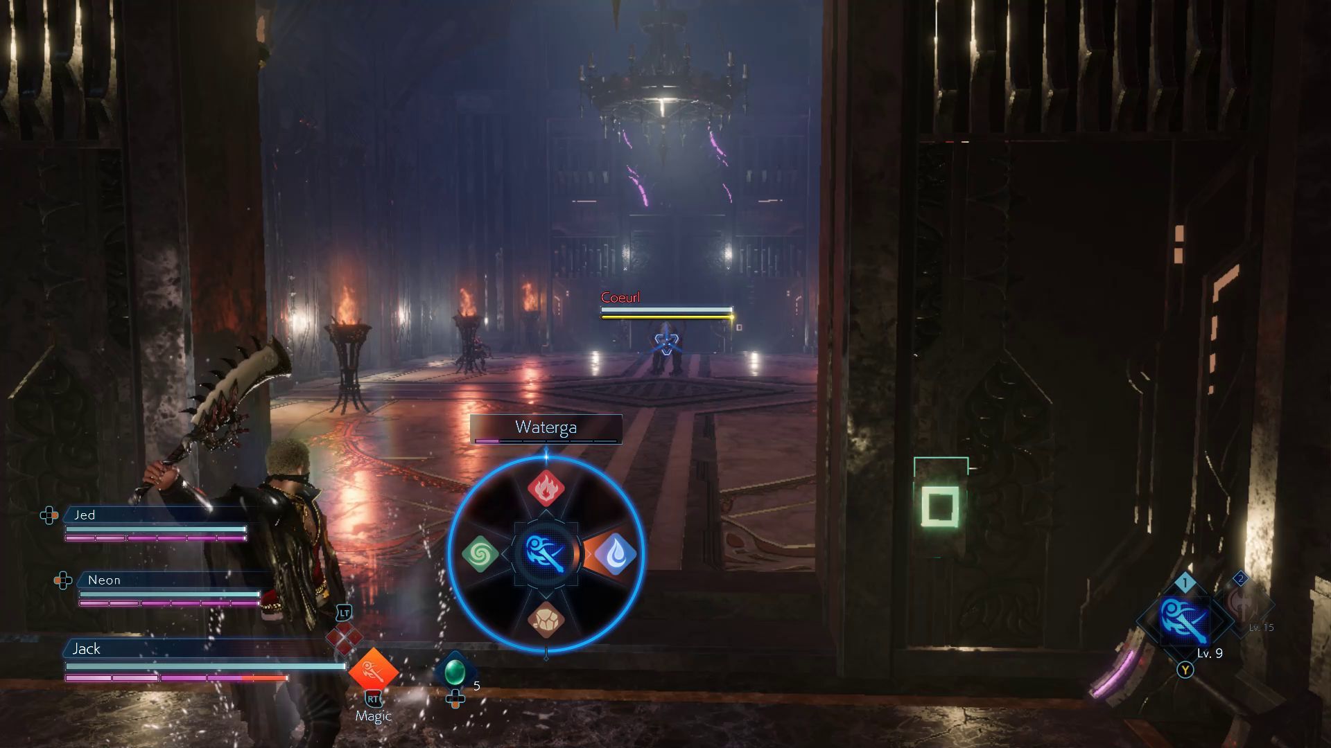 Stranger of Paradise Review Mage Combat