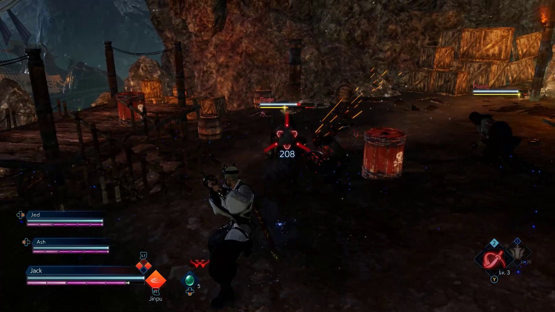Stranger of Paradise Ronin in Combat