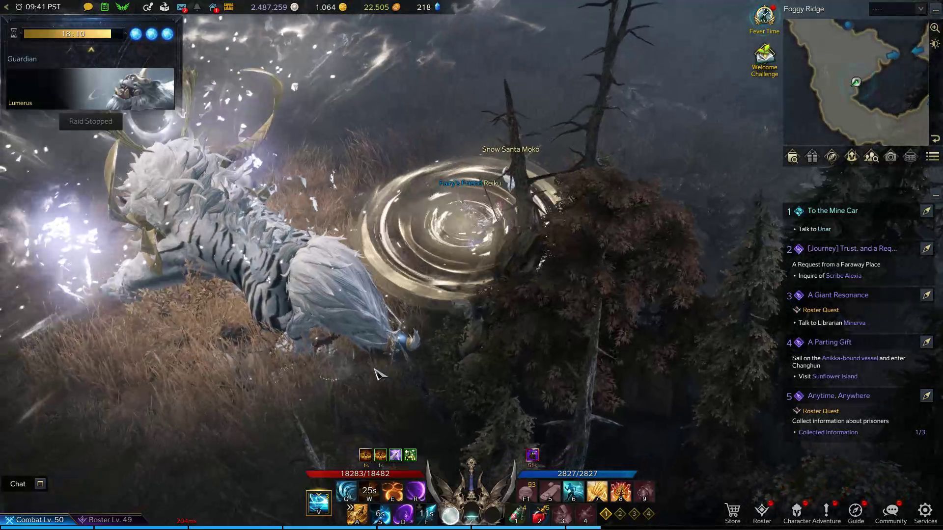 Two-Swipe Combo with a Slam Skill