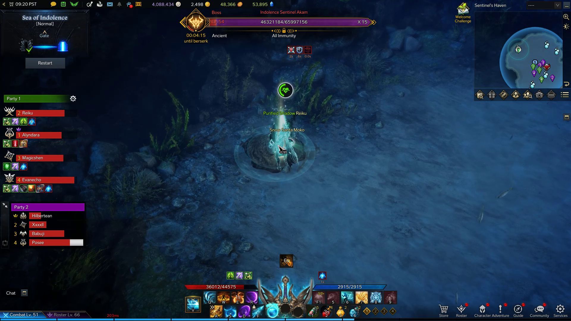 Breathing Mechanic Bubble Spots