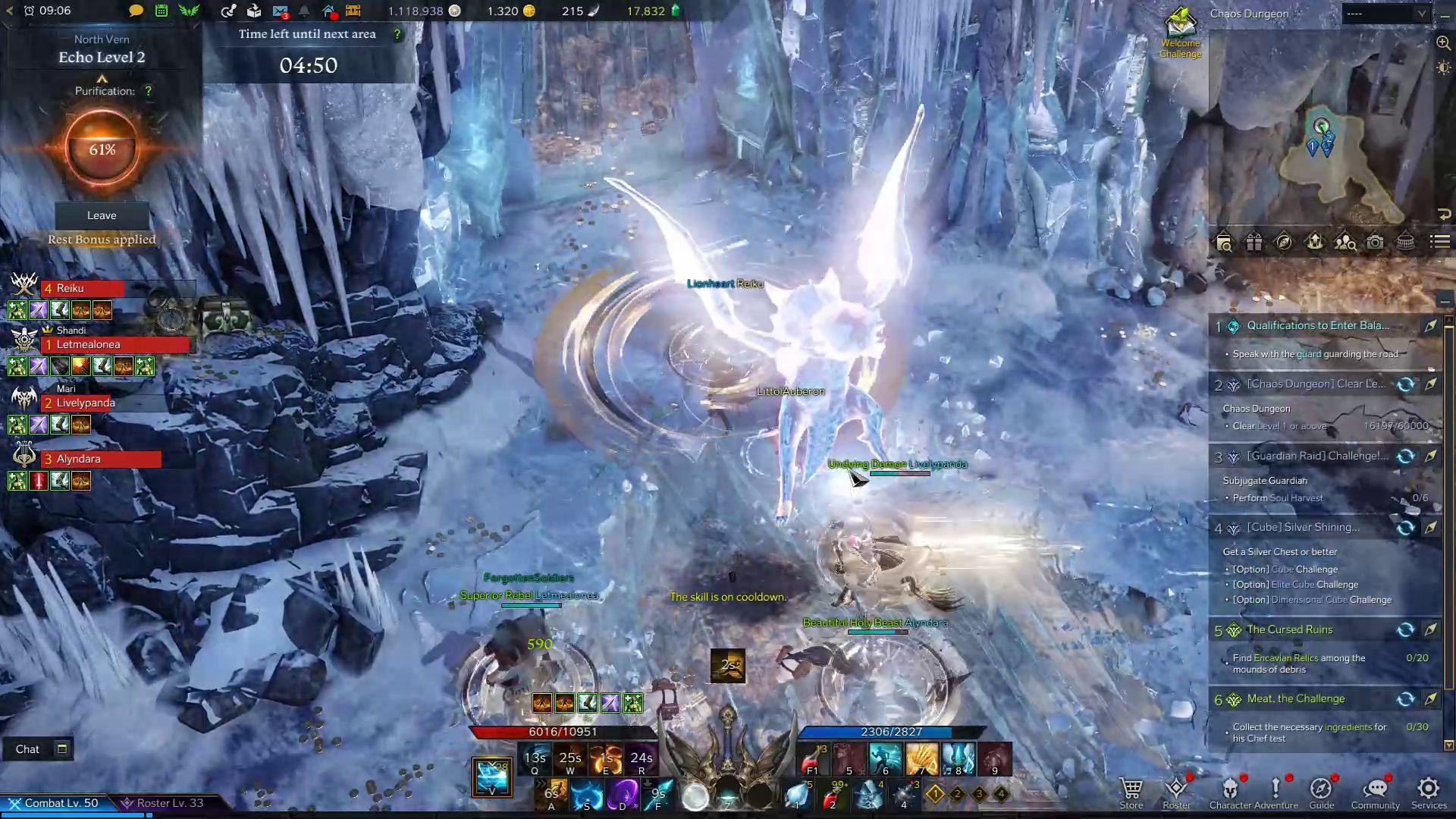 Chaos Dungeon Yellow Portal