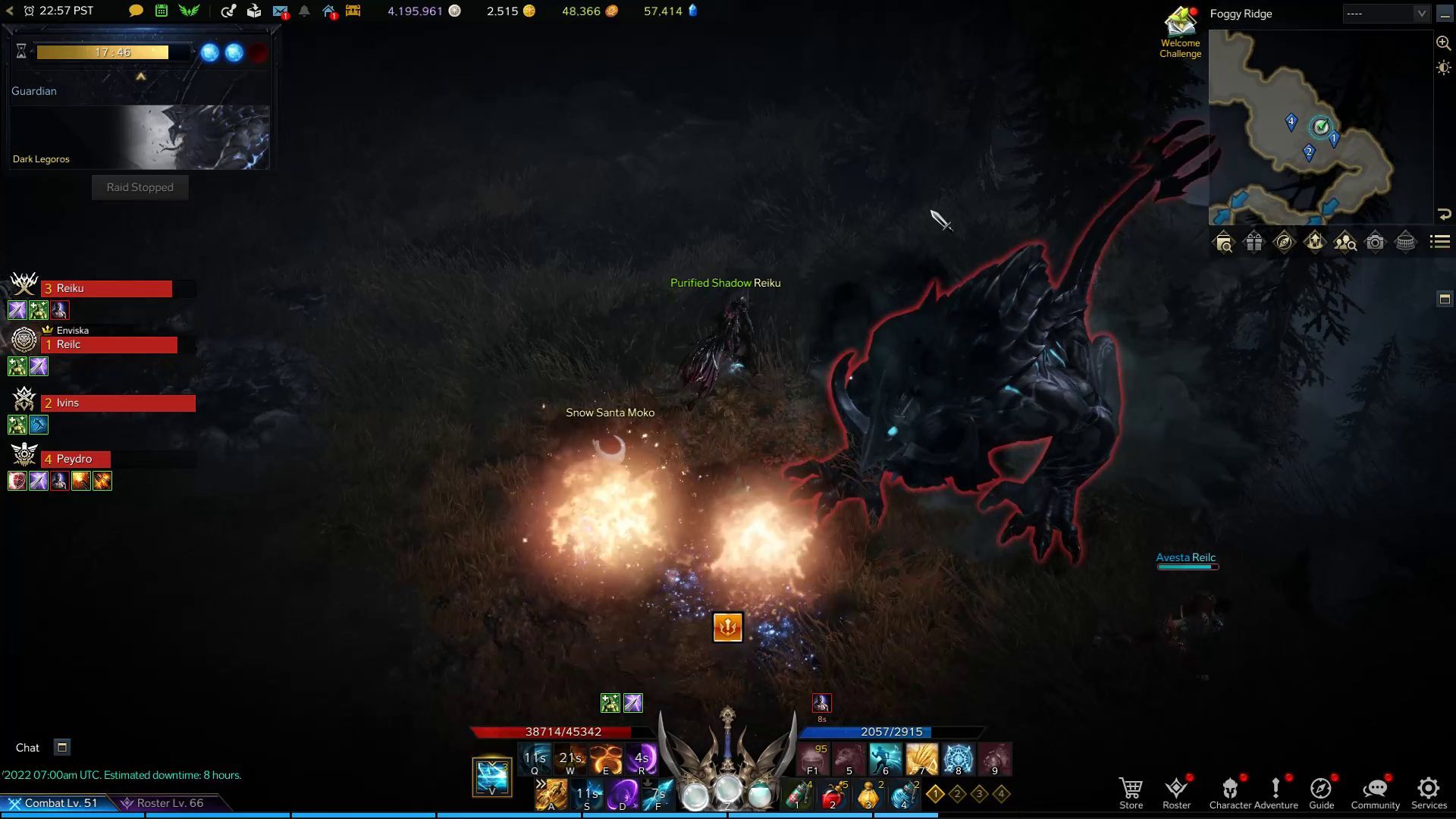 Dark Legoros Lost Ark Boss Guide Blindness Debuff Core Mechanic
