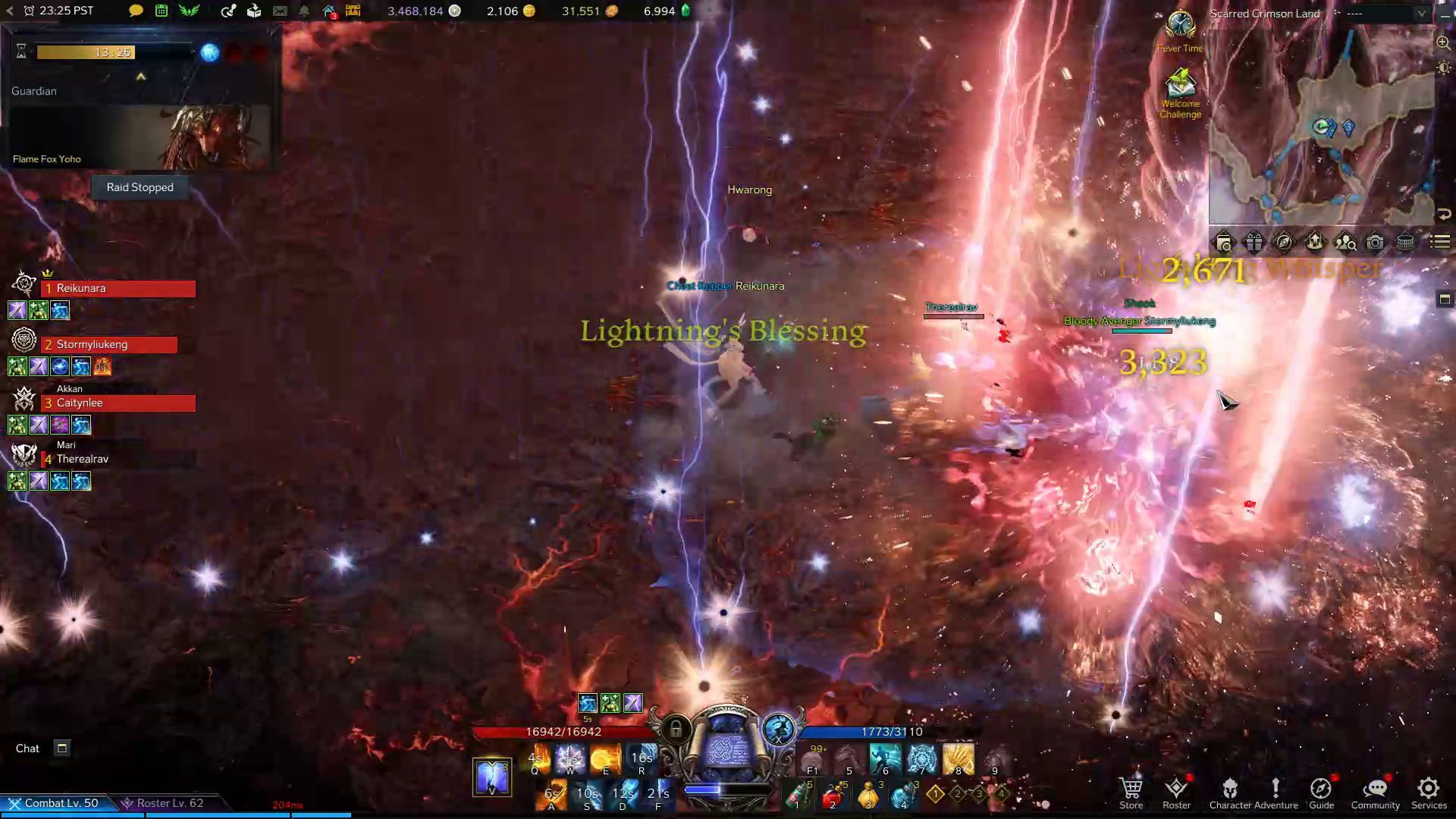 Flame Fox Yoho Lost Ark Boss Guide Blue Orbs Core Mechanic