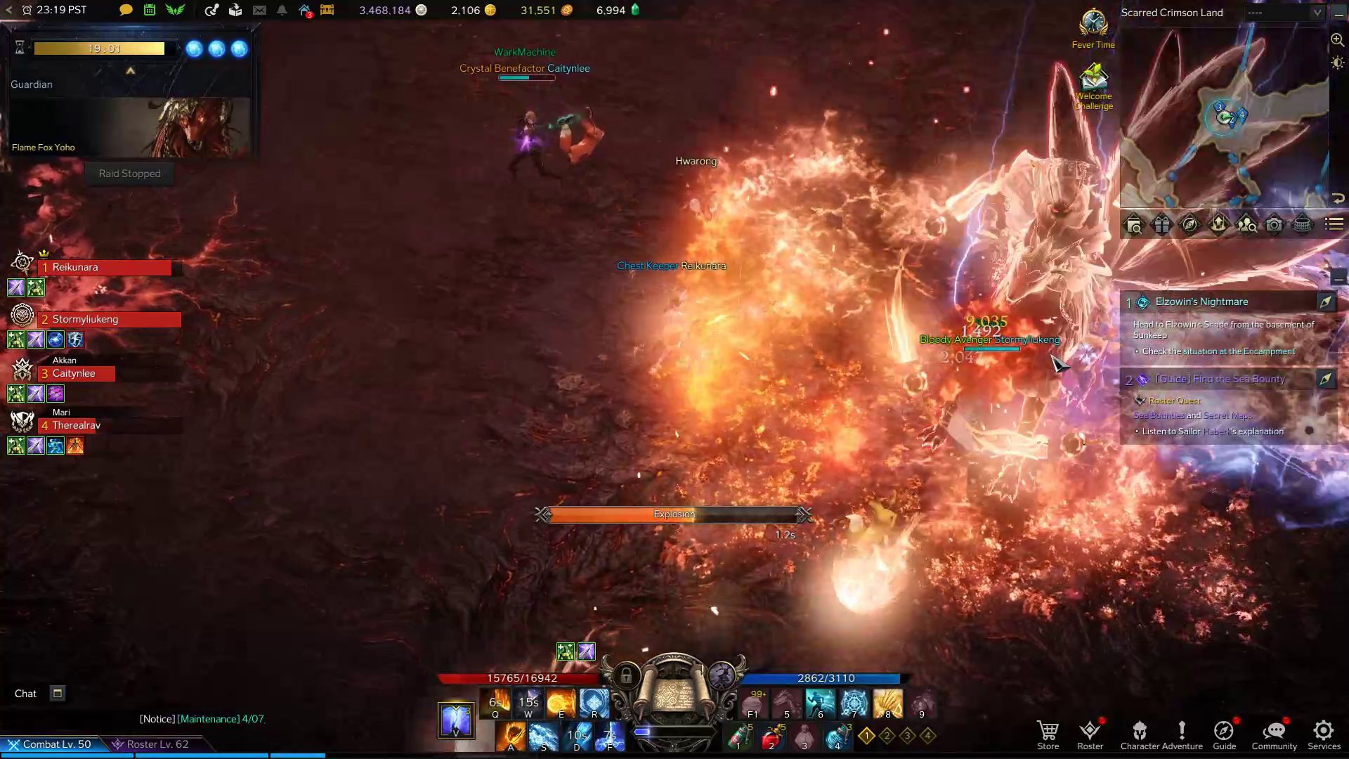 Flame Fox Yoho Lost Ark Boss Guide Fiery Ground Core Mechanic