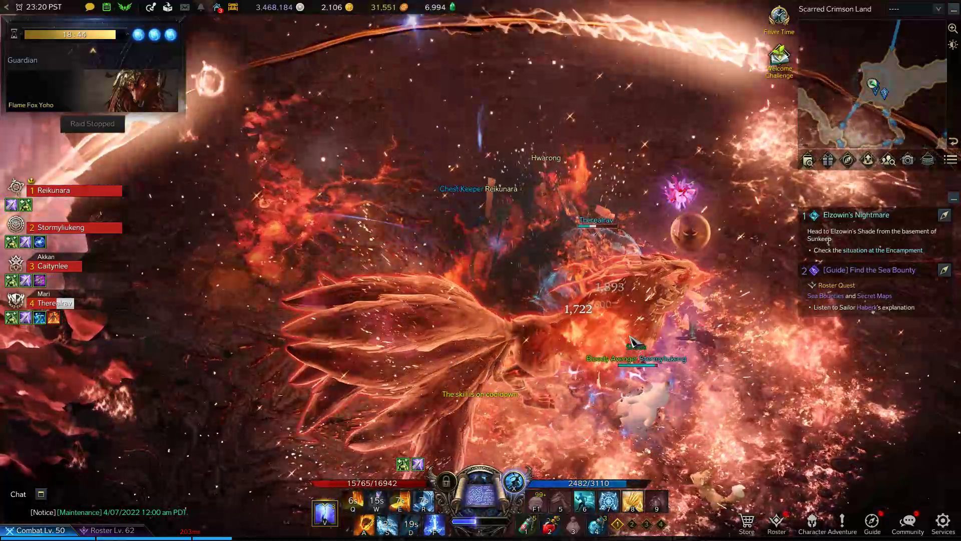 Flame Fox Yoho Lost Ark Boss Guide Fire Ring Special Attack Pattern