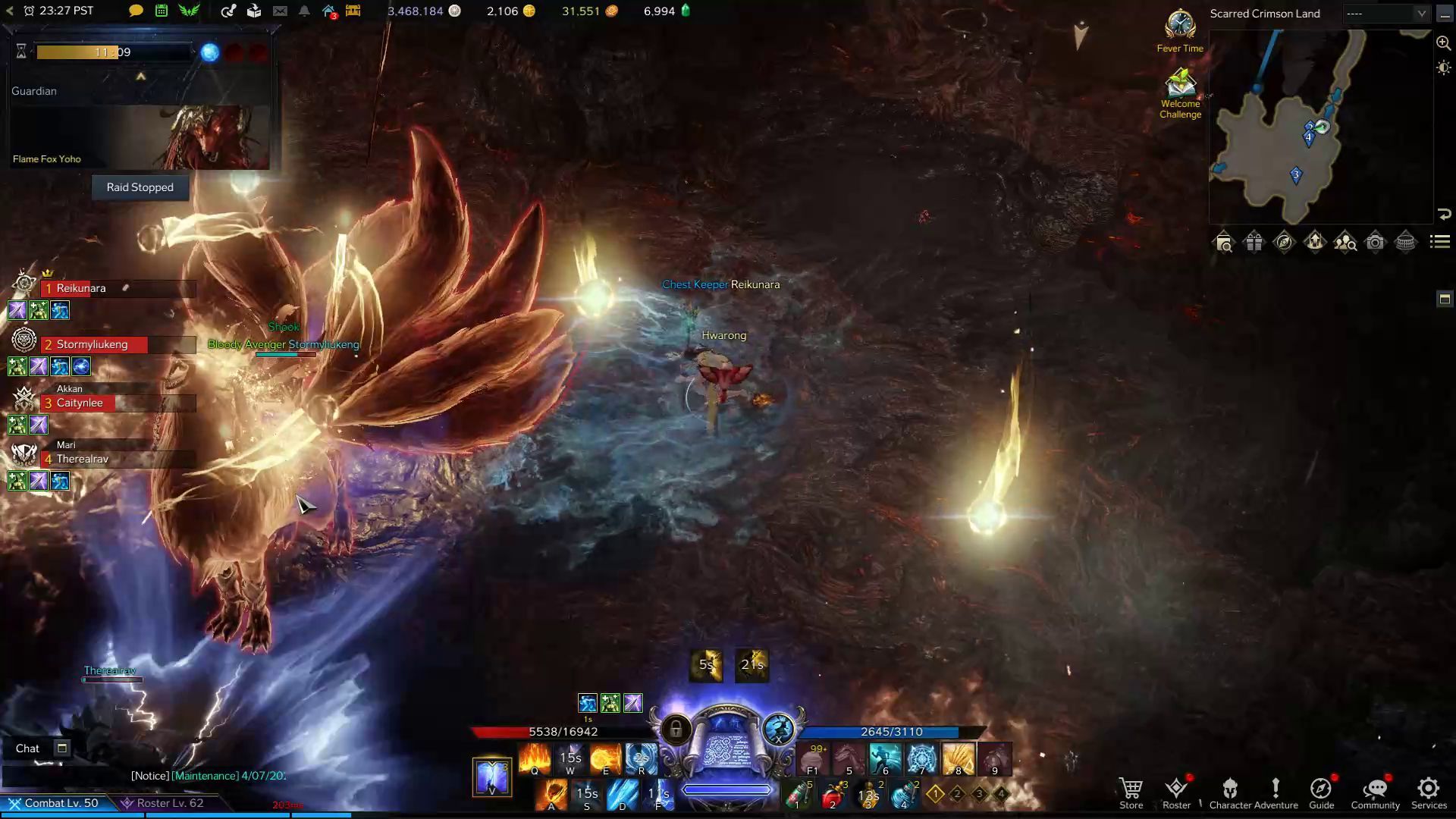 Shooting Flares Skill