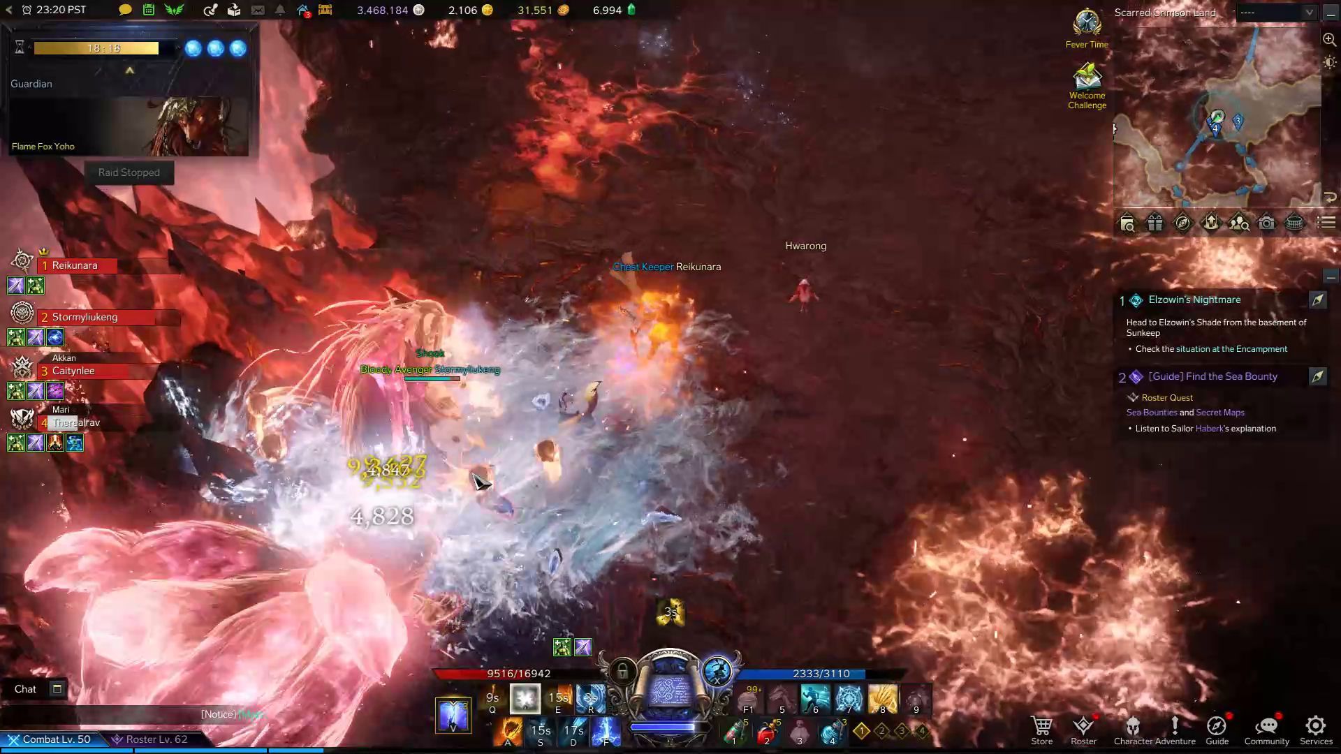 Flame Fox Yoho in Combat