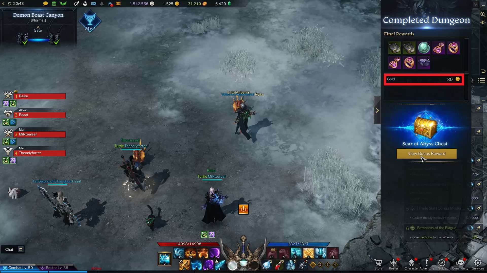 Gold - Abyssal Dungeons