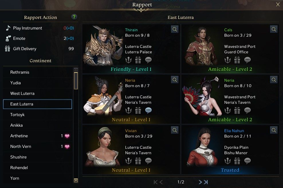 Gold - East Luterra Rapport