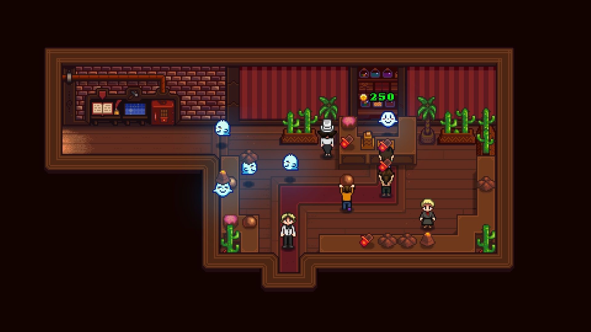 Ghosts in Haunted Chocolatier