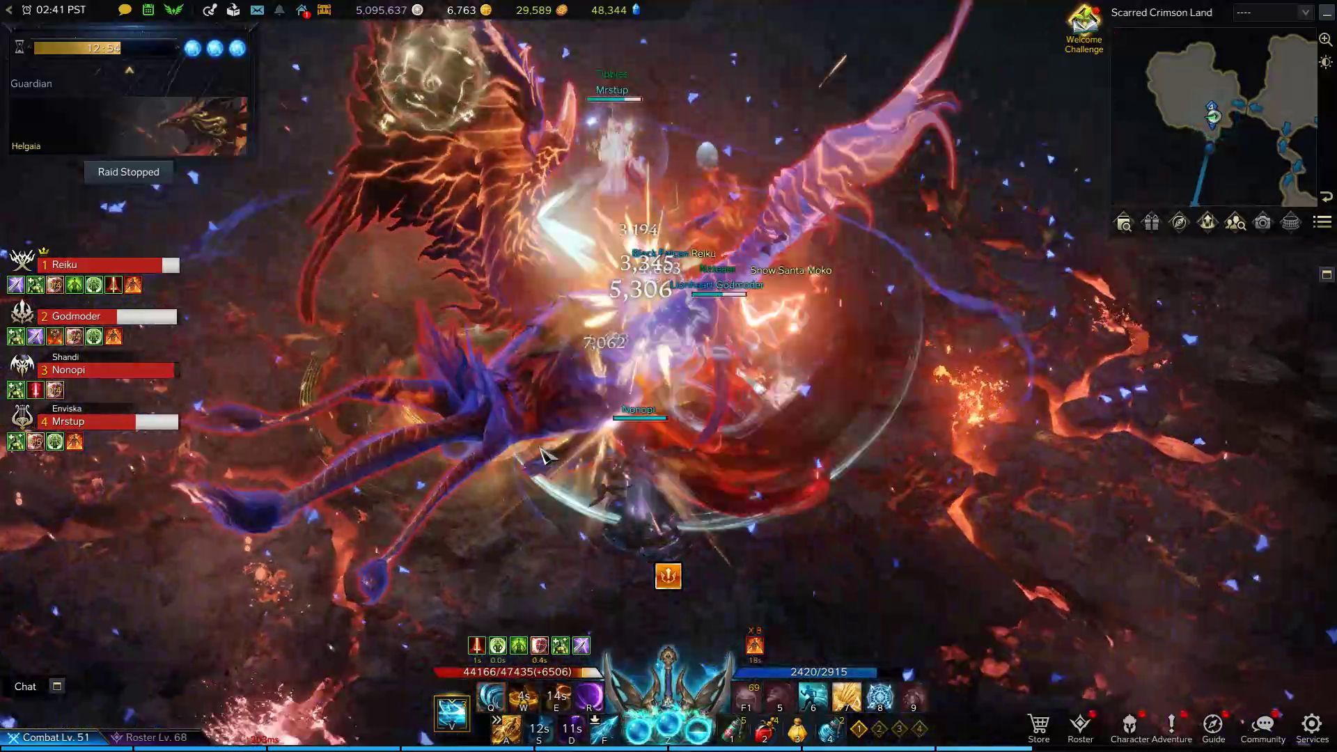 Helgaia Enhanced Charge Skill