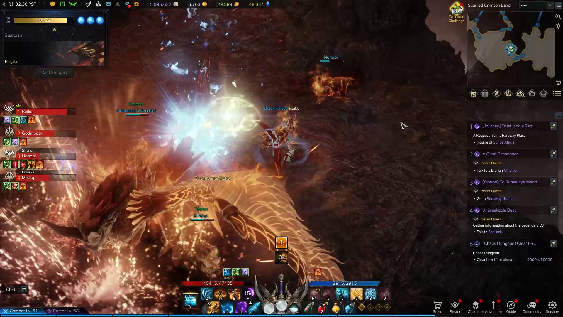 Helgaia Jump Skill