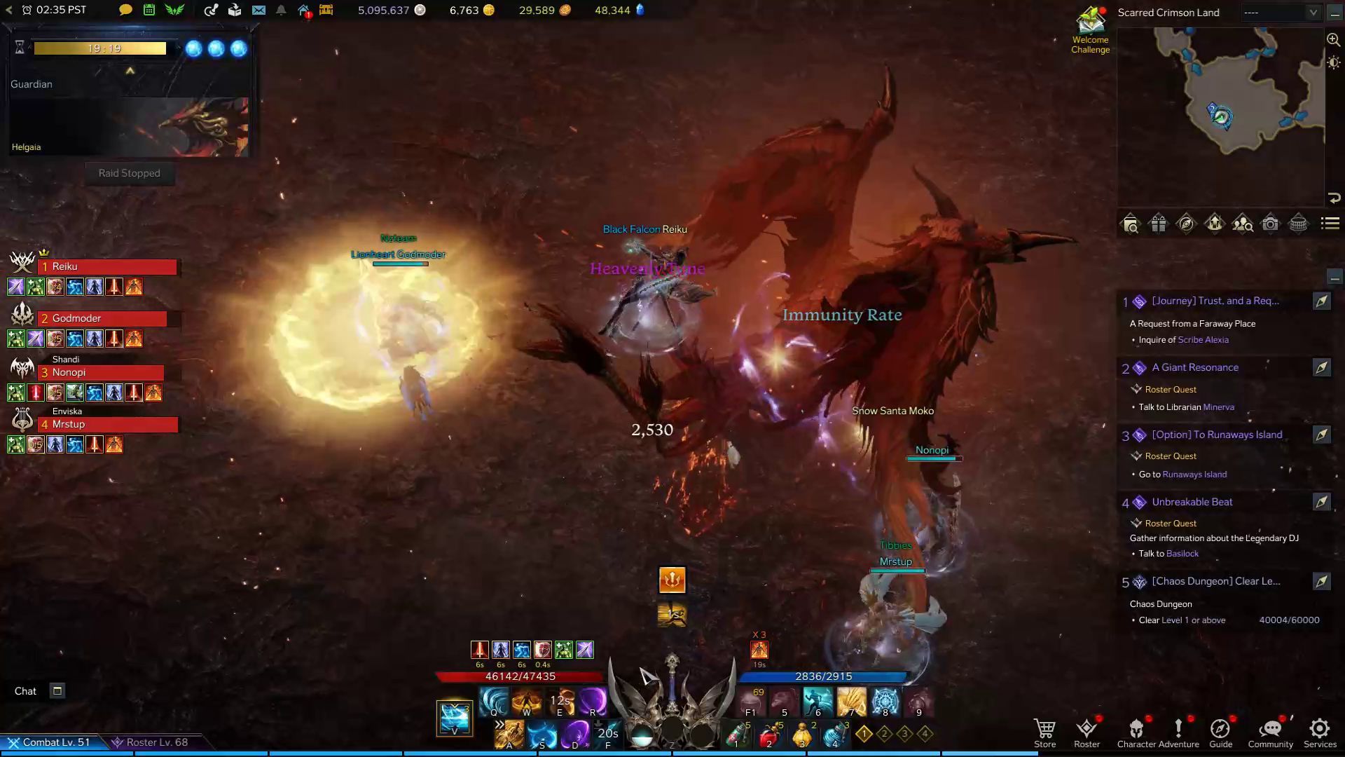 Helgaia Lost Ark Boss Guide Hurl Skill