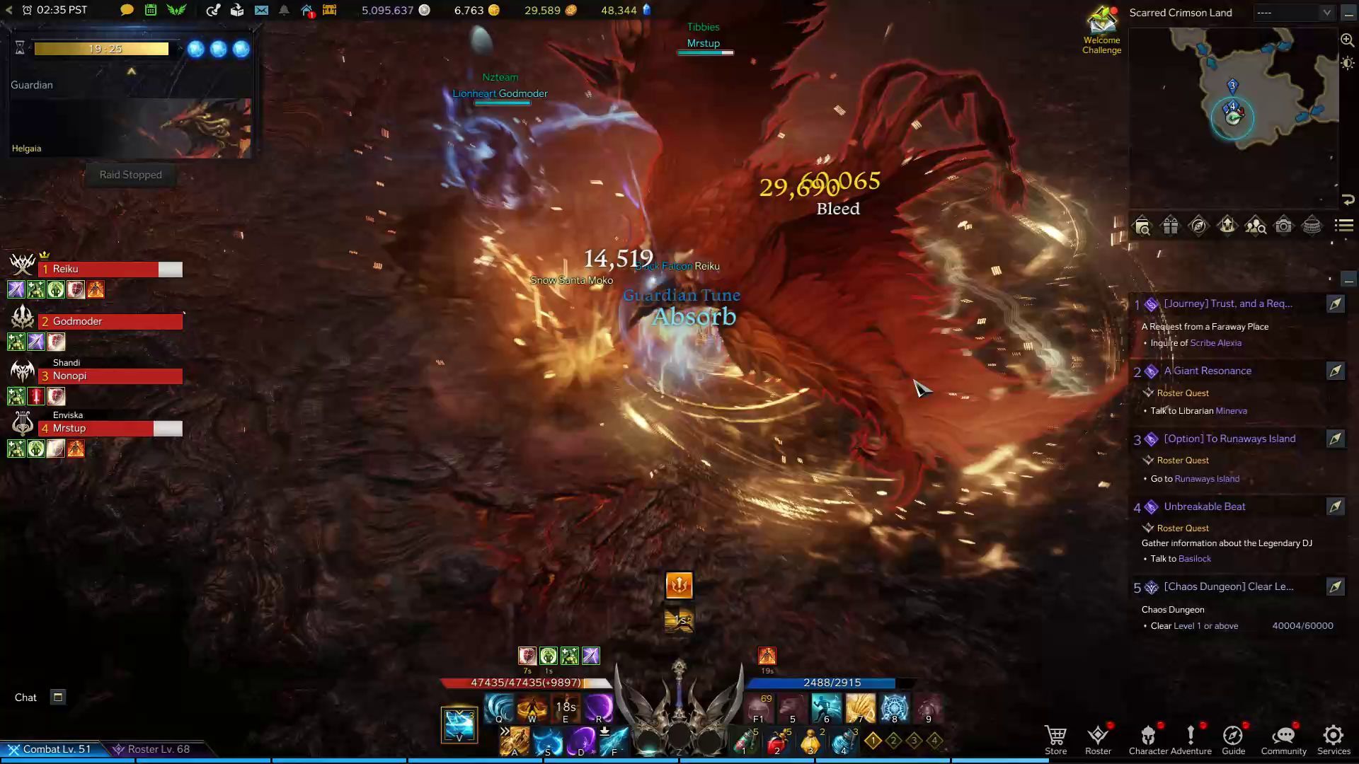 Helgaia Lost Ark Boss Guide Peck Skill