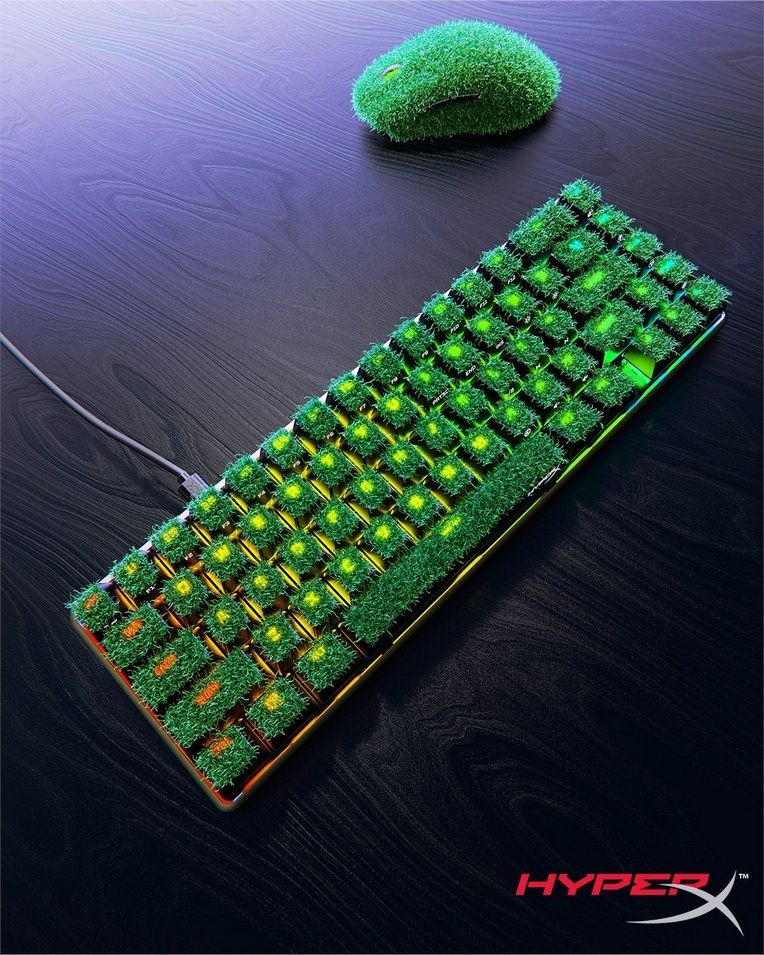 HyperX Grassy Keyboards