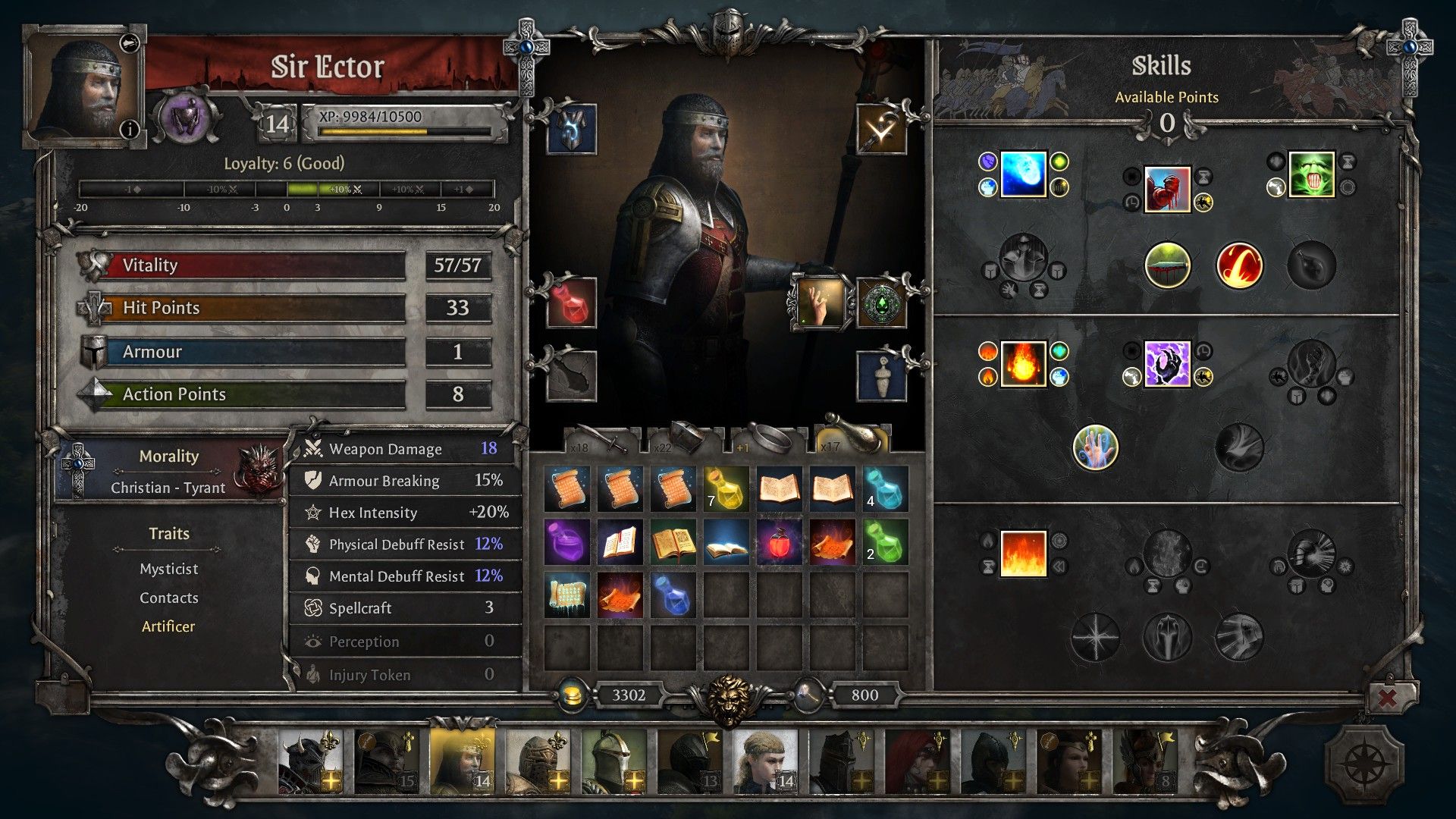 King Arthur Knight’s Tale Arcanist Class Guide Sir Ector