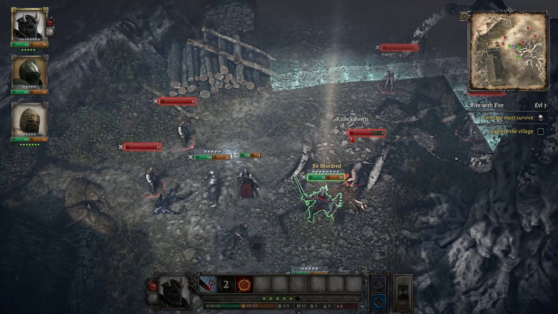 King Arthur Knight’s Tale Defender Class Guide Shield Charge Skill in Combat