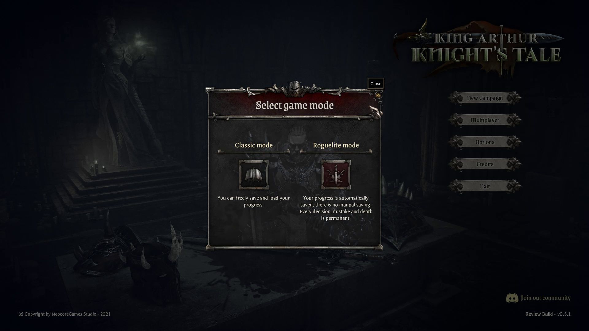 King Arthur Knight&rsquo;s Tale Game Modes