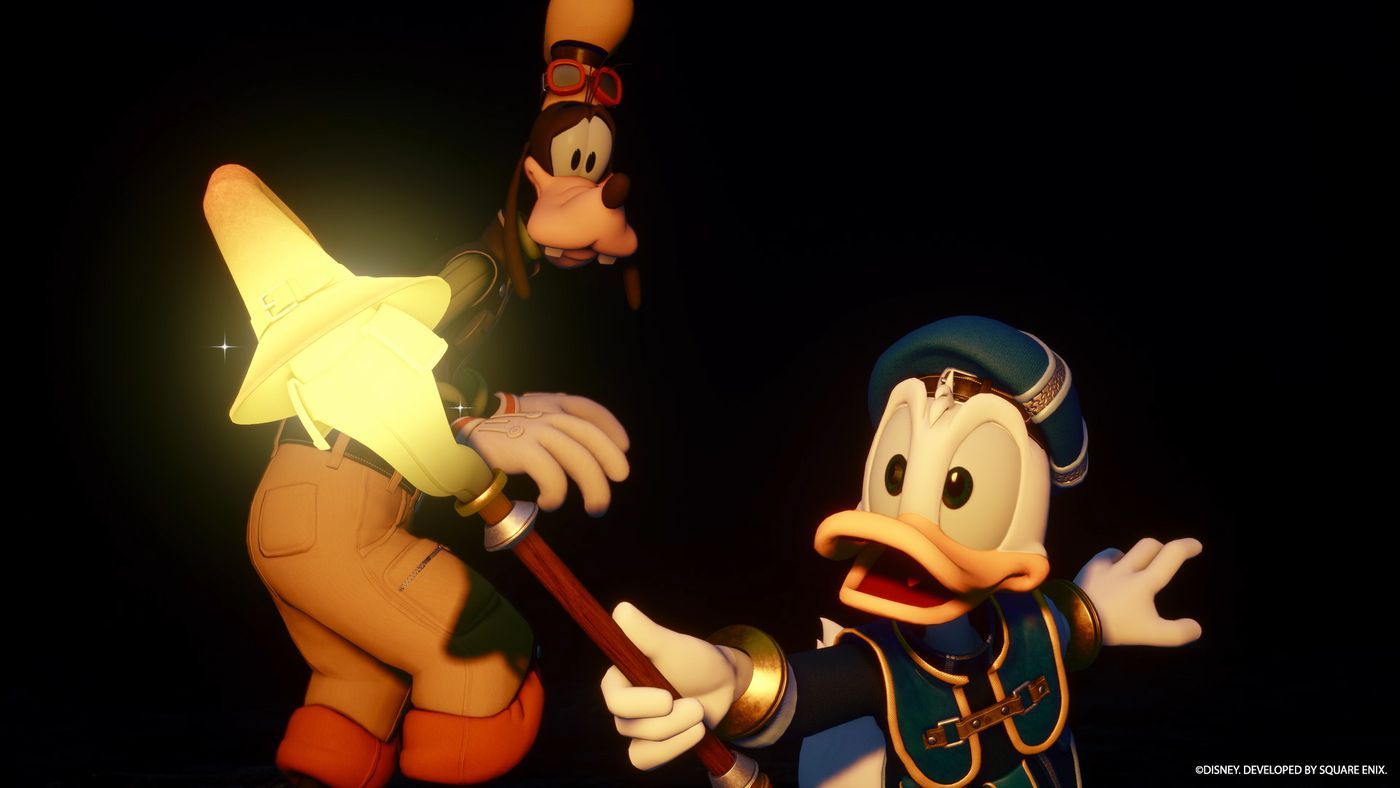 Kingdom Hearts 4 Goofy and Donald