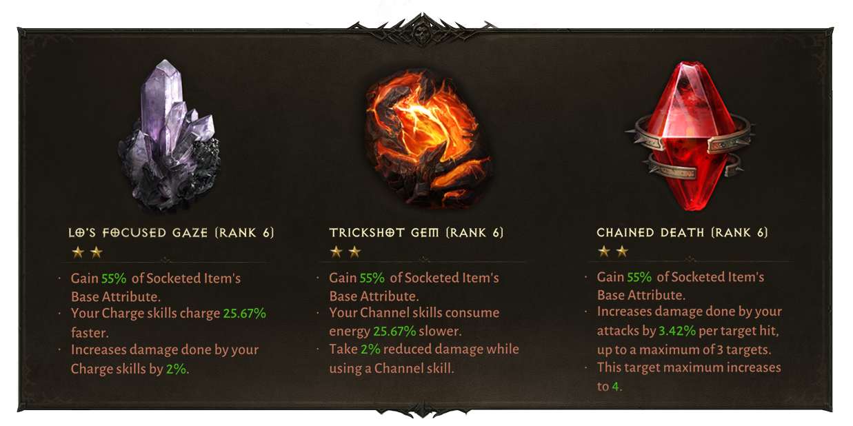 Legendary Gems