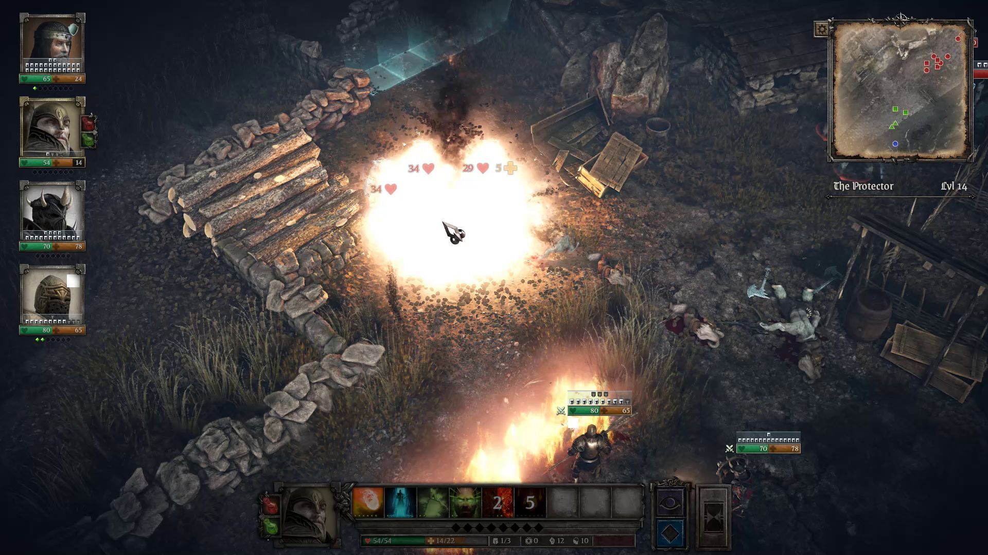 Merlin Another Falling Star Skill in Combat