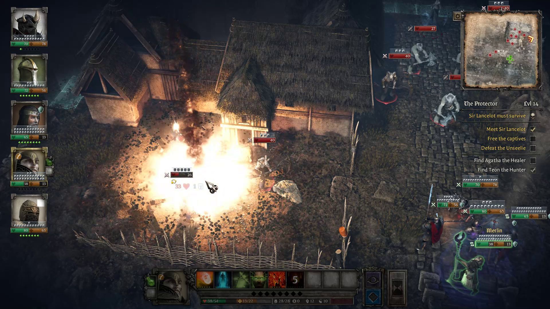 King Arthur Knight’s Tale Arcanist Class Guide Merlin Falling Star Skill in Combat
