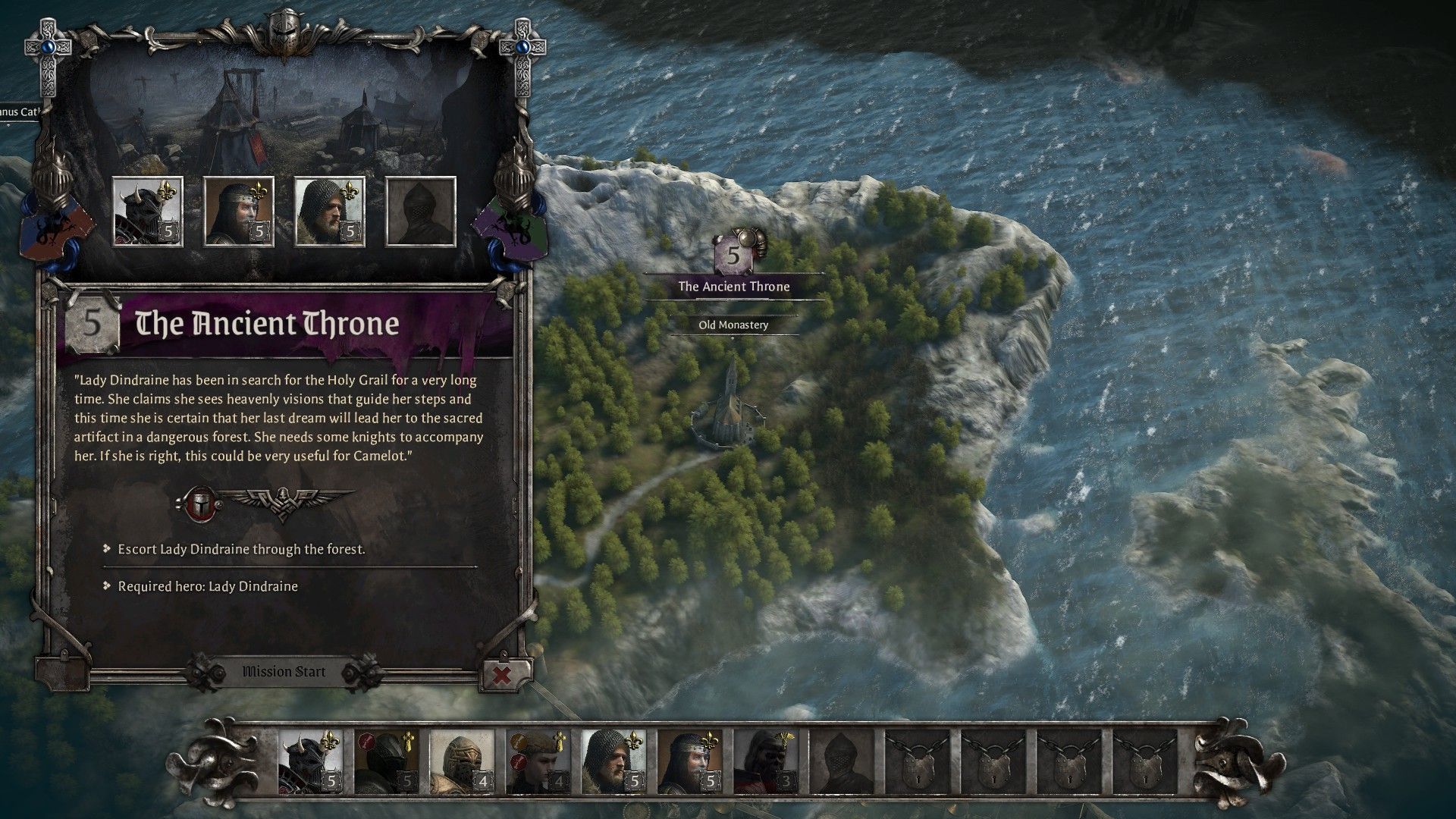 Mission Intro from Avalon&rsquo;s Overeworld Map