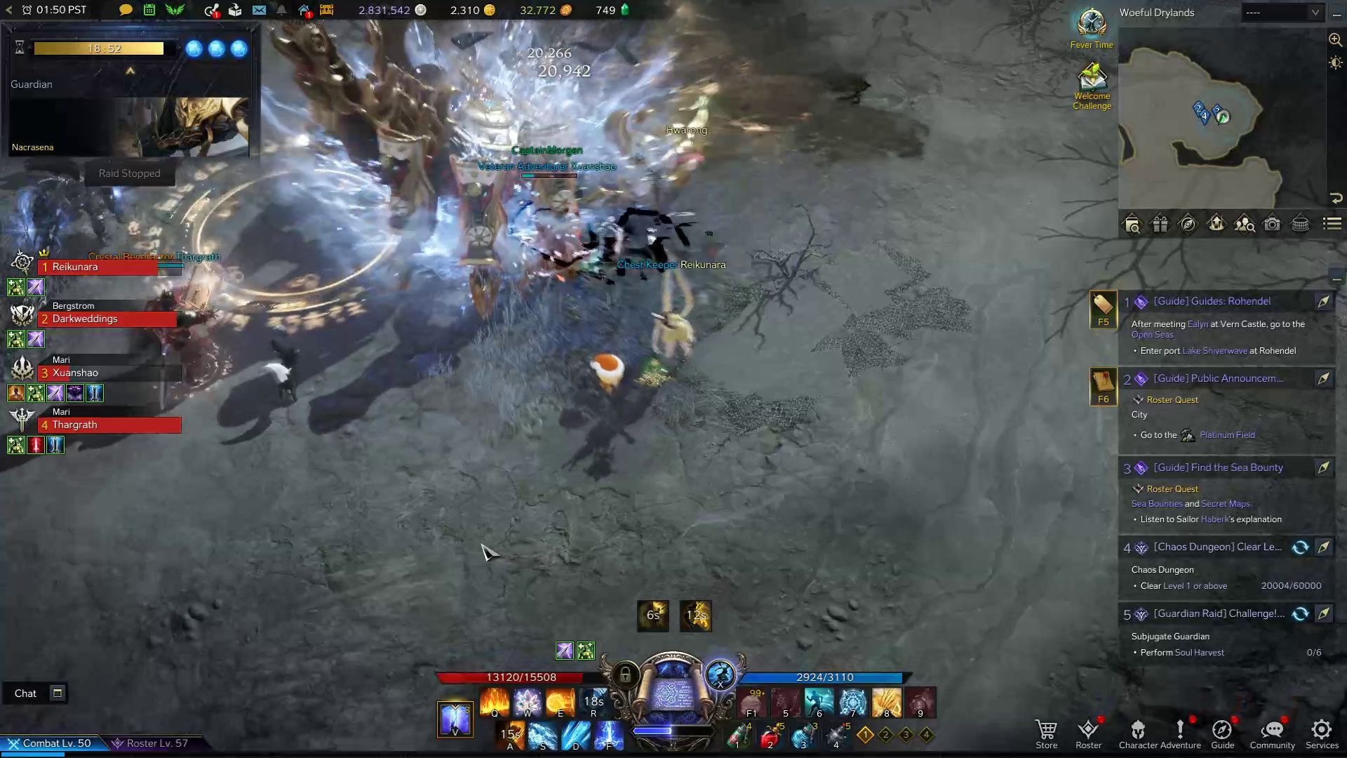Nacrasena Lost Ark Boss Guide Black Breath Skill