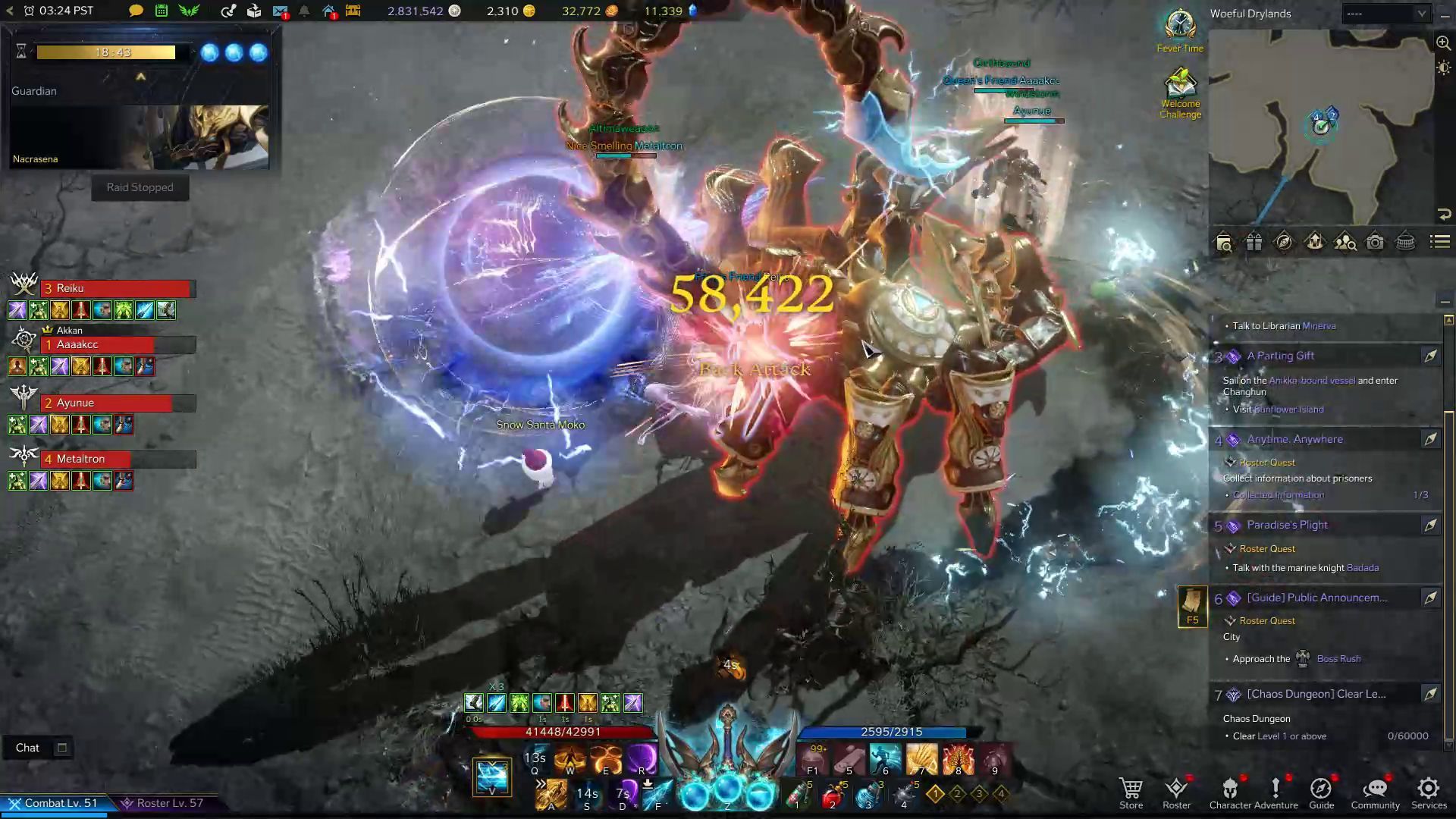 Nacrasena Lost Ark Boss Guide Claw Swipe Skill