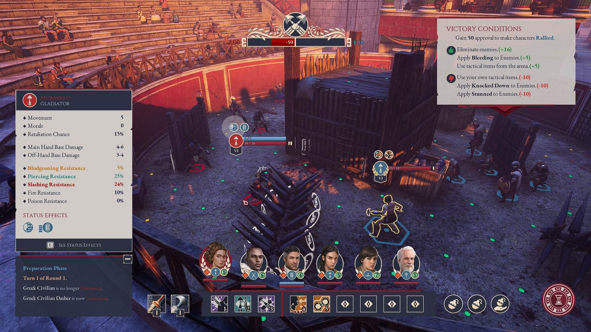 New Combat Scenarios