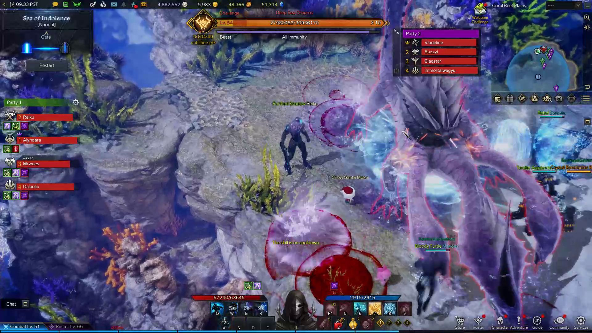 Sea of Indolence Lost Ark Guide Deep Sea Orboros Poison Bombs Skill