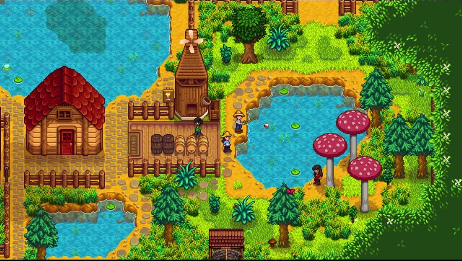 Co-op in Stardew Valley