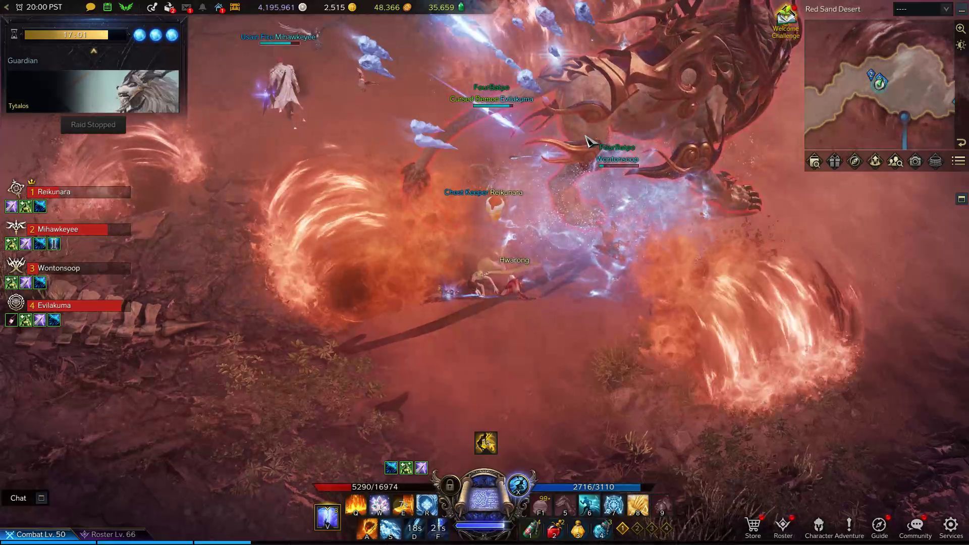 Tytalos Sand Waves Skill