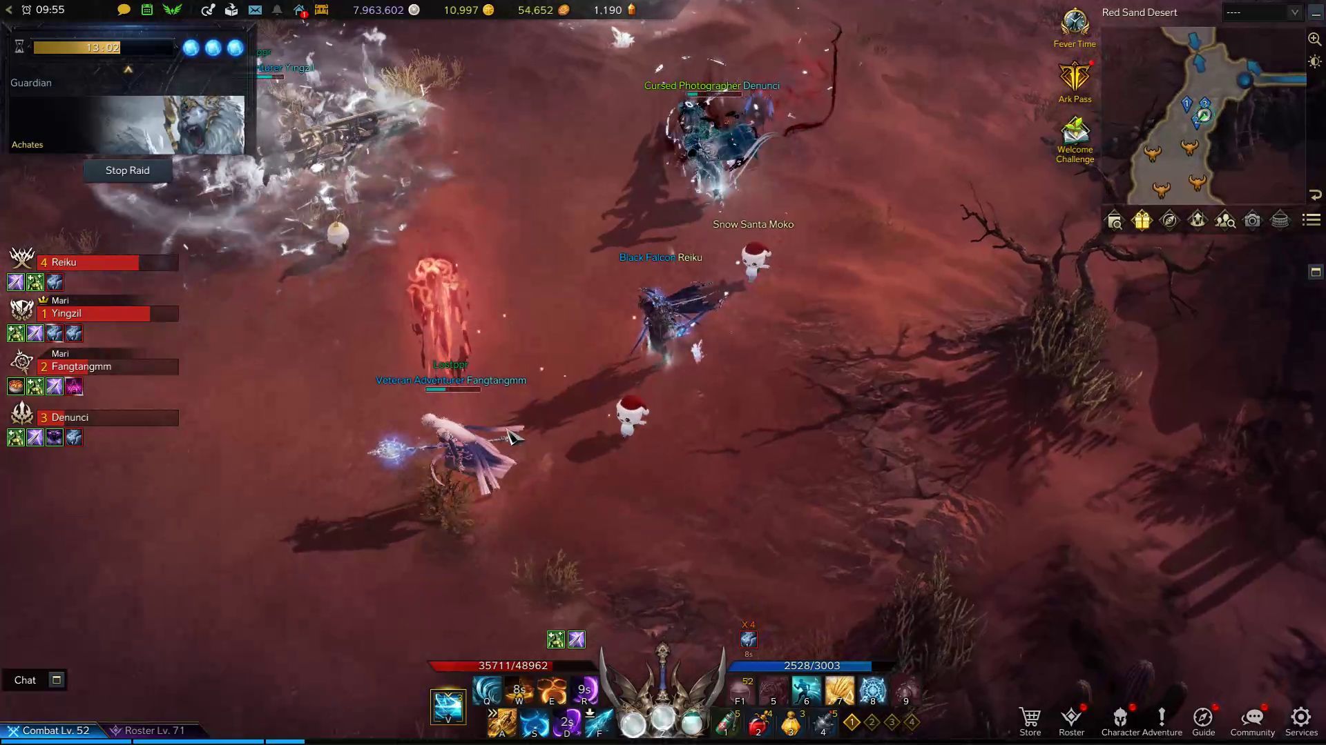 Achates Curse Skill
