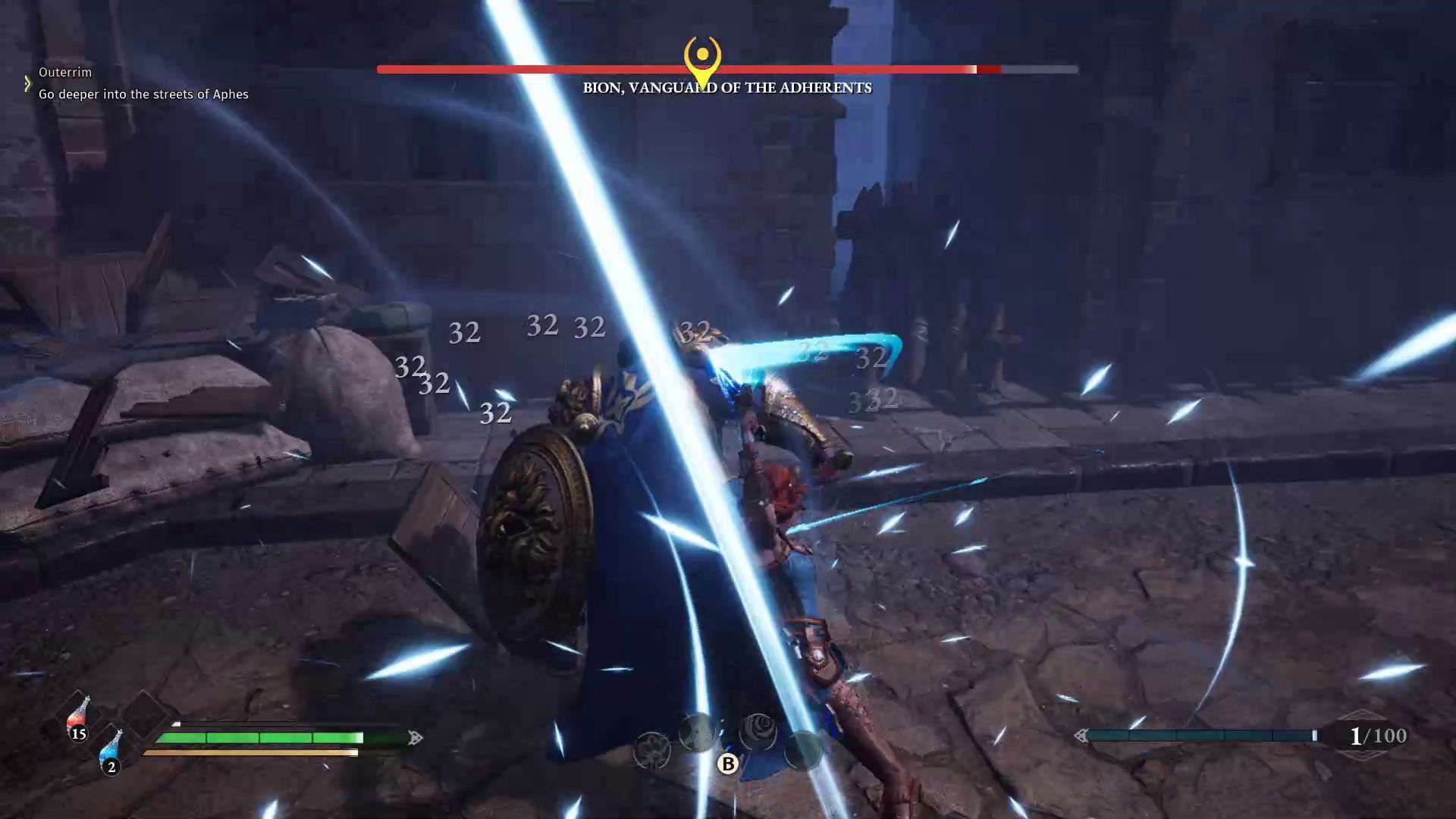 Asterigos - Bion Boss in Combat