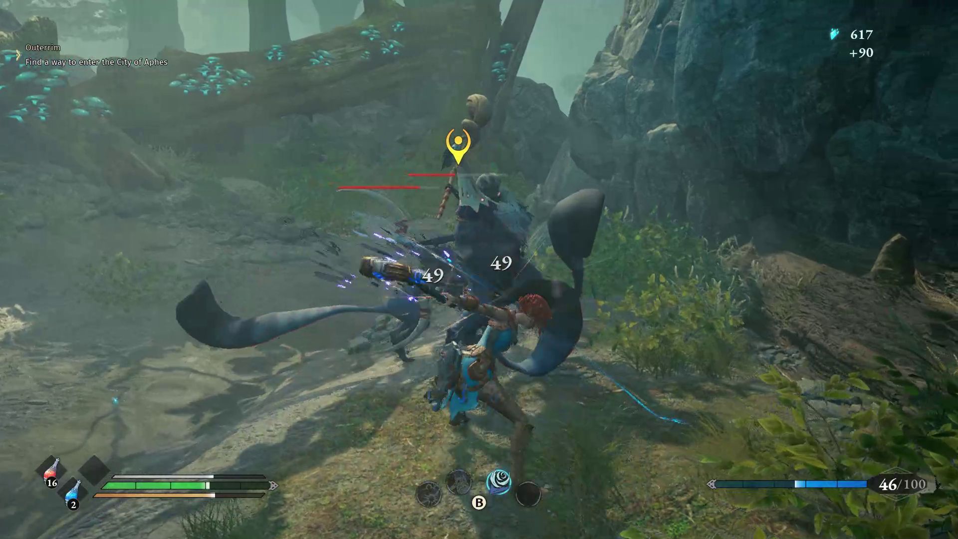 Asterigos Preview - Hammer in Combat