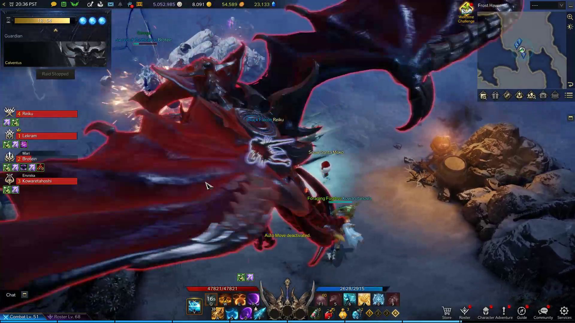 Calventus Lost Ark Boss Guide Hop and Slam Skill