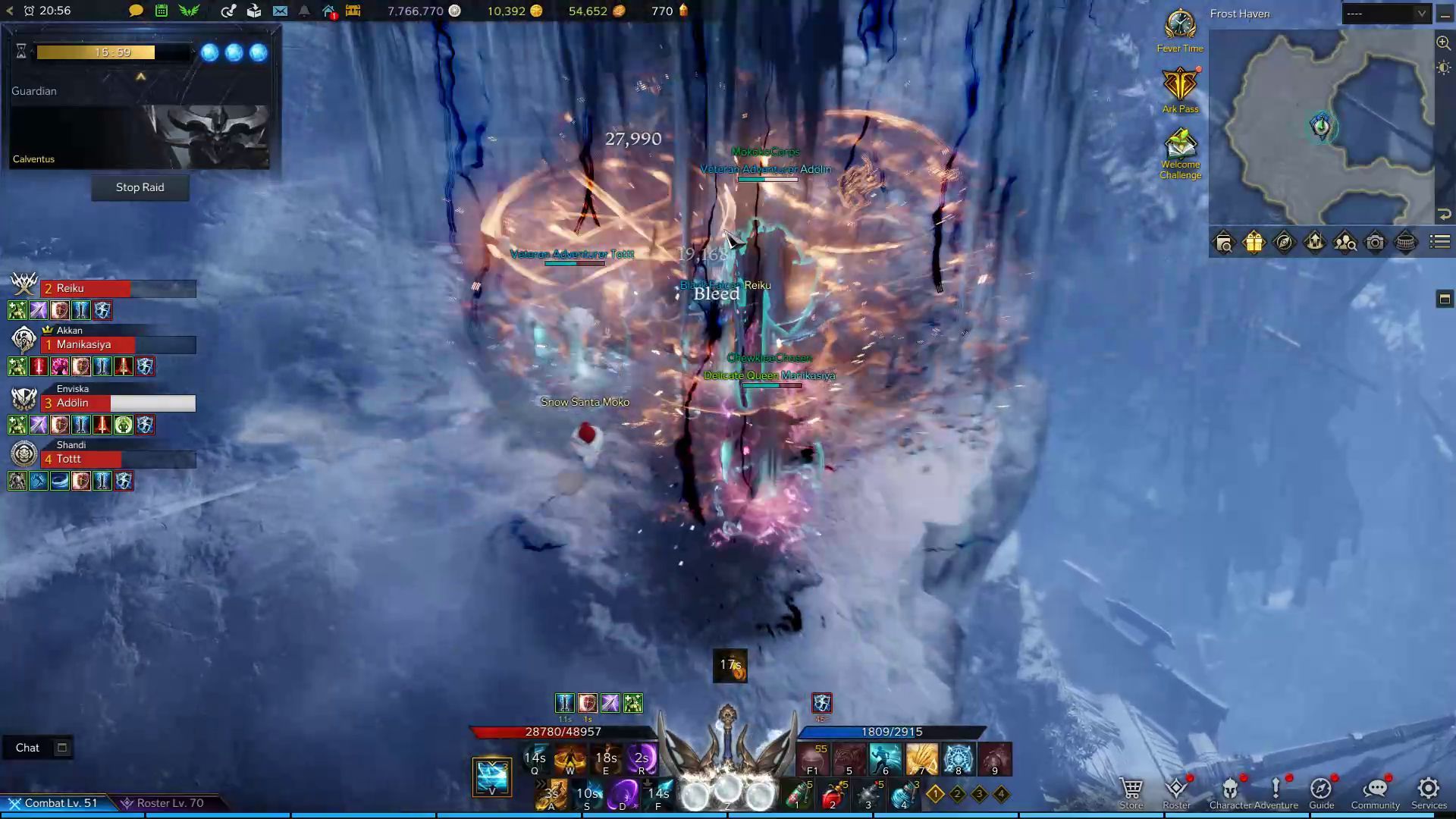 Calventus Lost Ark Boss Guide Massive Strike Skill