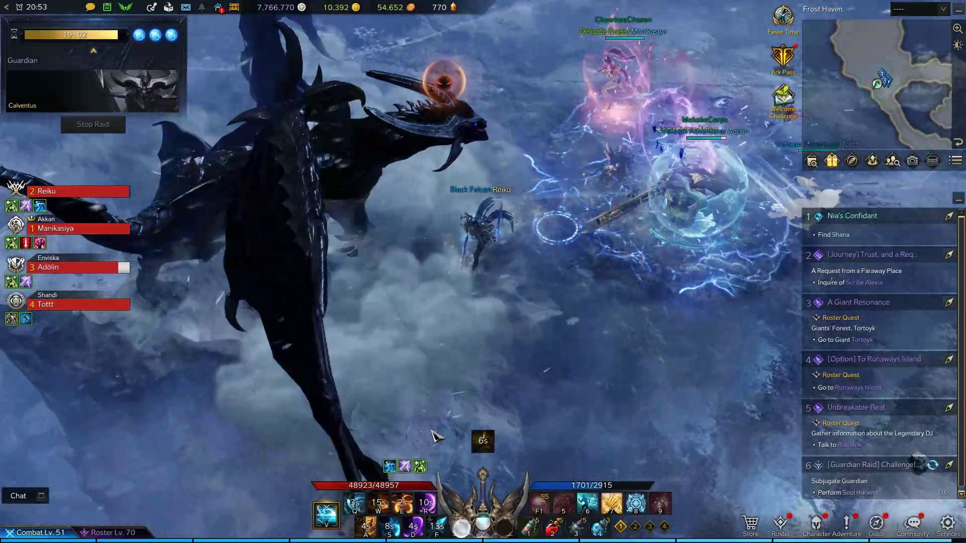Calventus Retreat Skill