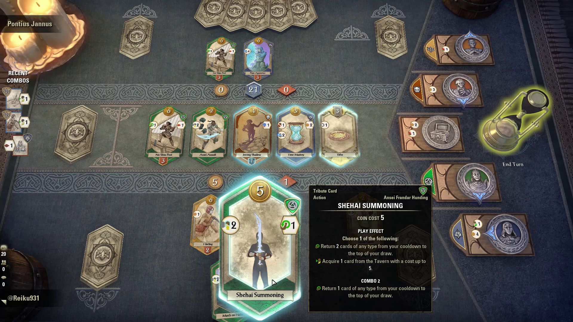 ESO Ansei Frandar Hunding Match
