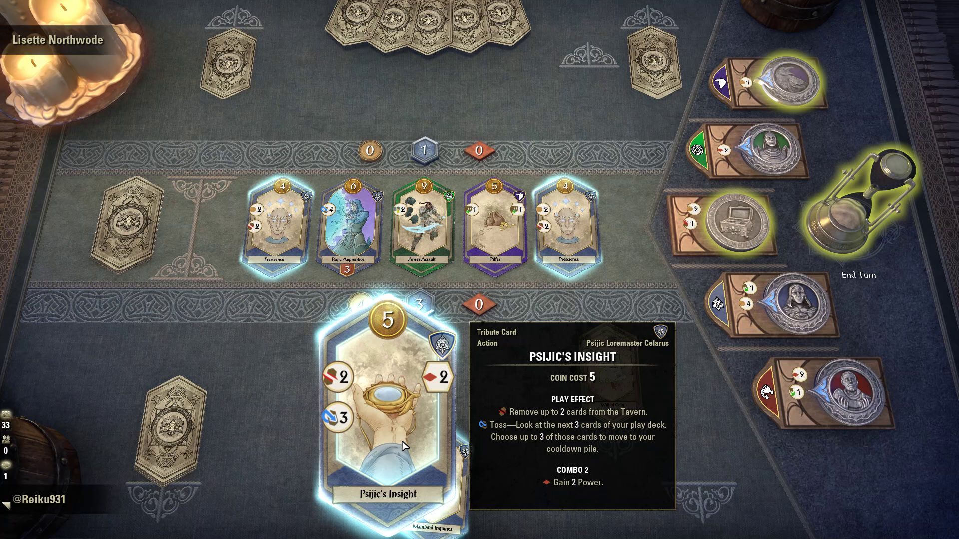 ESO Psijic Loremaster Celarus Match
