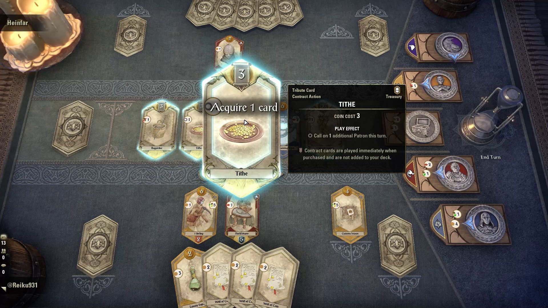 ESO Tithe Neutral Card